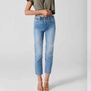 Denim Forum The Arlo High Rise Straight